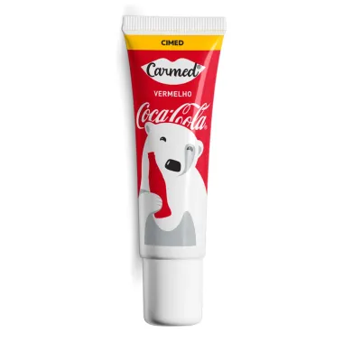 Kit Carmed Coca Cola Hidratante Labial 3 Unidades Sortidos de 10g cada e Ganhe 1 Engradado