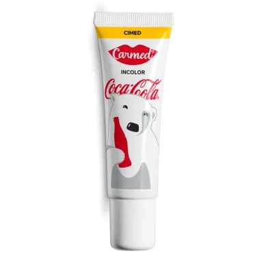 Kit Carmed Coca Cola Hidratante Labial 3 Unidades Sortidos de 10g cada e Ganhe 1 Engradado