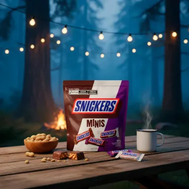 Chocolate Snickers Minis Sortido Sabor Original Dark e Branco 180g