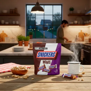 Chocolate Snickers Minis Sortido Sabor Original Dark e Branco 180g