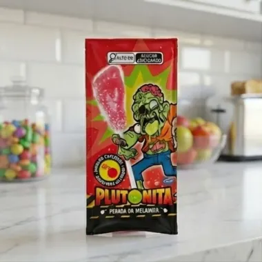 Pirulito Explosivo Plutonita Pegada da Mel&acirc;ncia 5,5g