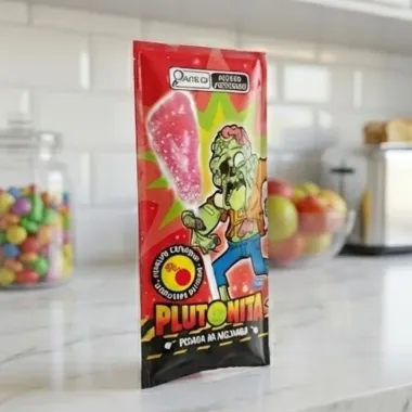 Pirulito Explosivo Plutonita Pegada da Mel&acirc;ncia 5,5g