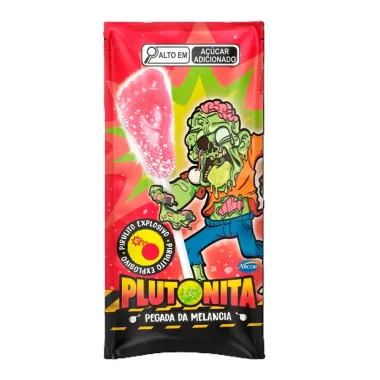 Pirulito Explosivo Plutonita Pegada da Mel&acirc;ncia 5,5g