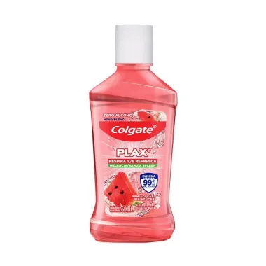 Solu&ccedil;&atilde;o Bucal Colgate Plax Melancia Zero Alcool 60ml