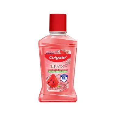 Solu&ccedil;&atilde;o Bucal Colgate Plax Melancia Zero Alcool 60ml