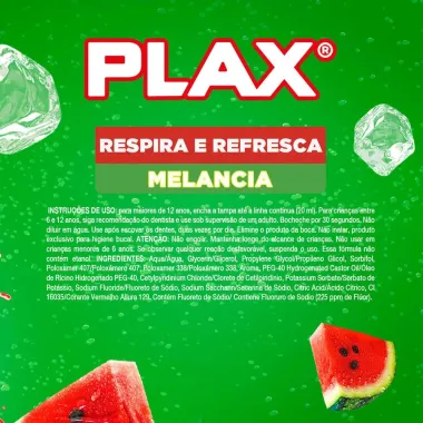 Solu&ccedil;&atilde;o Bucal Colgate Plax Melancia Zero Alcool 60ml