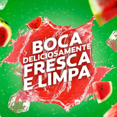 Solu&ccedil;&atilde;o Bucal Colgate Plax Melancia Zero Alcool 60ml