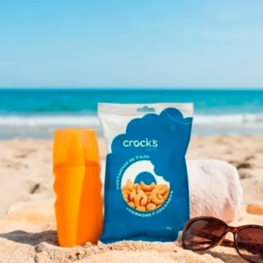 Castanha de Caju Crocks Club Torrada e Salgada 30g