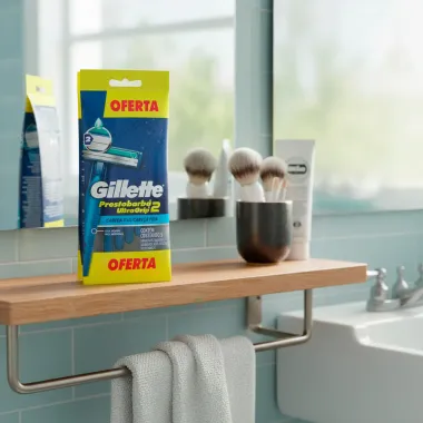 Aparelho de Barbear Gillette Prestobarba Ultragrip 2 com 5 Unidades