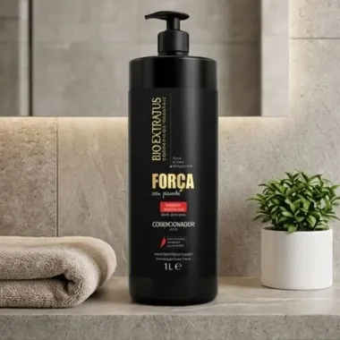 Condicionador Bio Extratus For&ccedil;a com Pimenta Acelera o Crescimento 1 Litro
