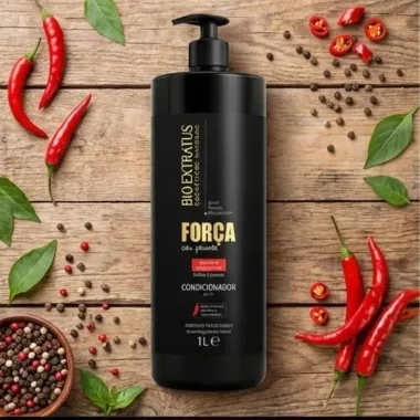 Condicionador Bio Extratus For&ccedil;a com Pimenta Acelera o Crescimento 1 Litro