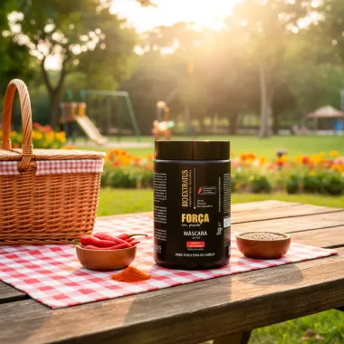 M&aacute;scara Capilar Bio Extratus For&ccedil;a  com Pimenta Acelera o Crescimento 1Kg