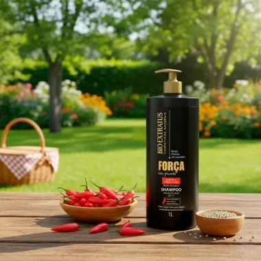 Shampoo Bio Extratus For&ccedil;a com Pimenta Acelera o Crescimento 1 Litro