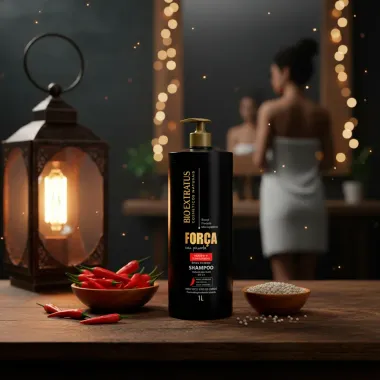 Shampoo Bio Extratus For&ccedil;a com Pimenta Acelera o Crescimento 1 Litro