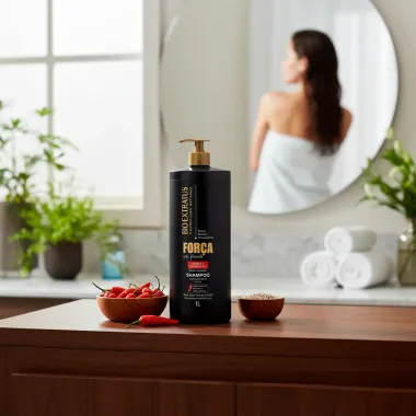 Shampoo Bio Extratus For&ccedil;a com Pimenta Acelera o Crescimento 1 Litro