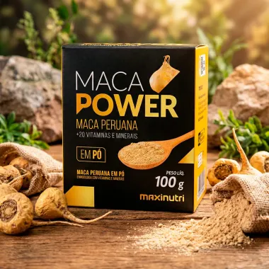 Maca Power Maxinutri Maca Peruana em P&oacute; 100g