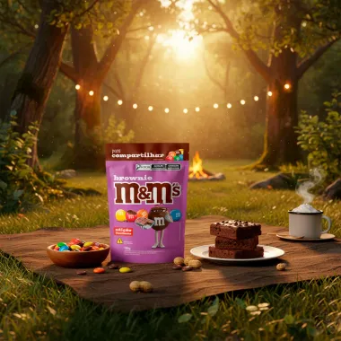 Confeito M&M's Brownie 120g