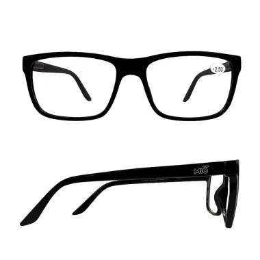 Lupa para Leitura Mi&oacute; Grau +2,50 Arma&ccedil;&atilde;o Preta