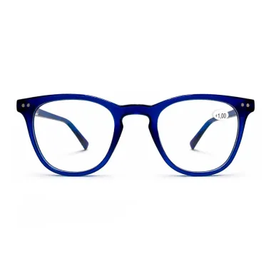 Lupa para Leitura Mi&oacute; Grau +1,00 Arma&ccedil;&atilde;o Colorida Transl&uacute;cida