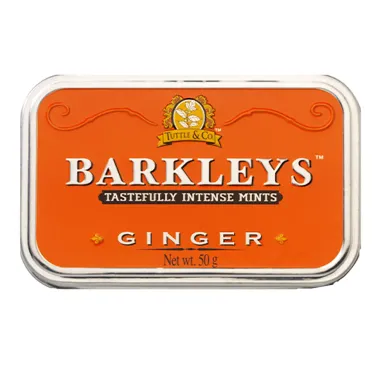 Bala Barkleys Ginger Tastefully Intense Mints 50g