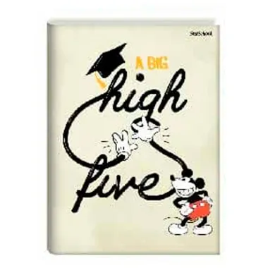 Caderno StarSchool Costurado Capa Dura Disney Mickey Sortidos 80 Folhas