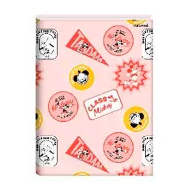 Caderno StarSchool Costurado Capa Dura Disney Mickey Sortidos 80 Folhas