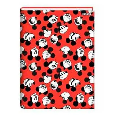 Caderno StarSchool Costurado Capa Dura Disney Mickey Sortidos 80 Folhas