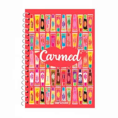 Caderno Carmed StarSchool Capa Dura Sortidos 160 Folhas