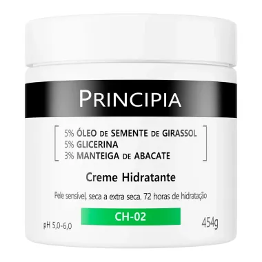 Creme Hidratante Principia Ch-02, Pele Sens&iacute;vel Seca a Extra seca 454g