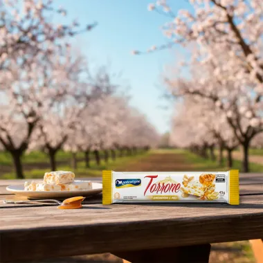 Torrone Montev&eacute;rgine com Amendoim e Mel 45g