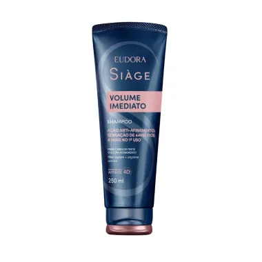 Shampoo Eudora Siage Volume Imediato 250ml