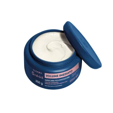Mascara Eudora Siage  Capilar Volumizadora Volume Imediato 250g