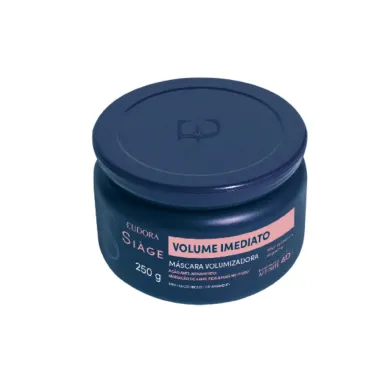 Mascara Eudora Siage  Capilar Volumizadora Volume Imediato 250g