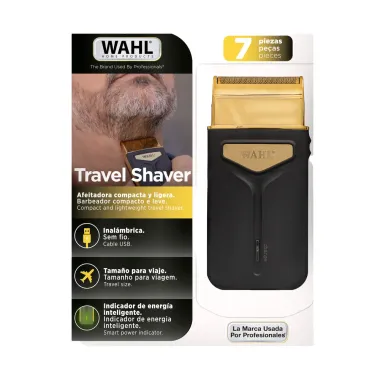 Barbeador Wahl Travel Shaver Compacto e Leve