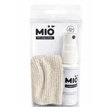 Kit Limpa Lentes de &Oacute;culos Mi&oacute; Spray e 1 Flanela