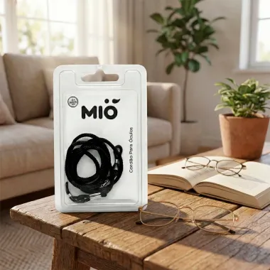 Cord&atilde;o para &Oacute;culos Mi&oacute; Preto 1 Unidade