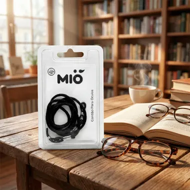 Cord&atilde;o para &Oacute;culos Mi&oacute; Preto 1 Unidade