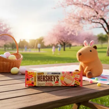 Chocolate Wafer Hershey's Sabor Cheesecake de Goiabada Cobertura Chocolate Branco 102g