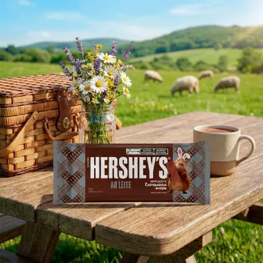 Chocolate Hershey's Ao Leite Capibarra da P&aacute;scoa 82g