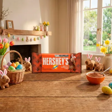 Chocolate Hershey'S Ovomaltine Capibarra da P&aacute;scoa 77g