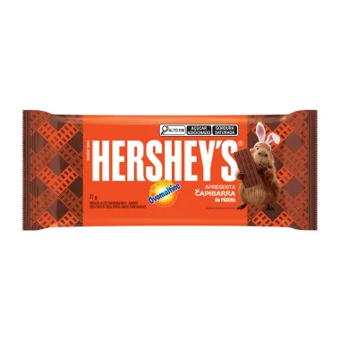 Chocolate Hershey'S Ovomaltine Capibarra da P&aacute;scoa 77g