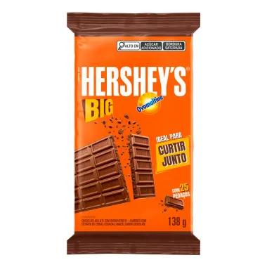 Chocolate ao Leite Hershey's Big Ovomaltine 138g