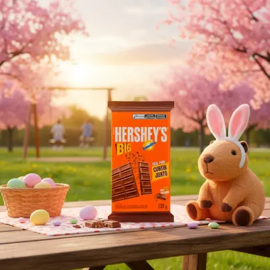 Chocolate ao Leite Hershey's Big Ovomaltine 138g