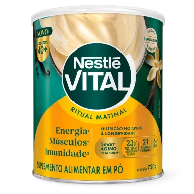 Nestl&eacute; Vital Ritual Matinal Adultos 40+ Aroma Baunilha 720g