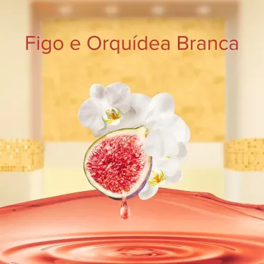 Sabonete Palmolive Luminous Oils Figo e Orquidea Branca Para o Corpo  650ml