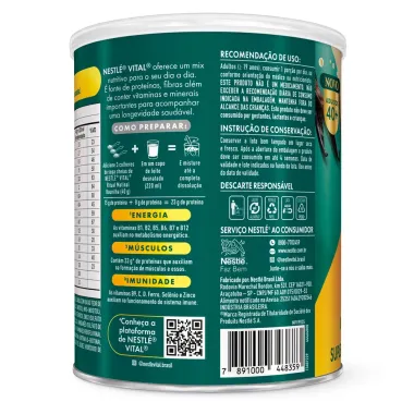 Nestle Vital Ritual Matinal Adultos 40+ Aroma Baunilha 360g