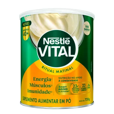 Nestle Vital Ritual Matinal Adultos 40+ Sem Sabor 720g