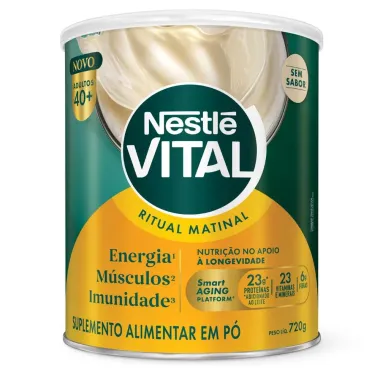 Nestle Vital Ritual Matinal Adultos 40+ Sem Sabor 720g
