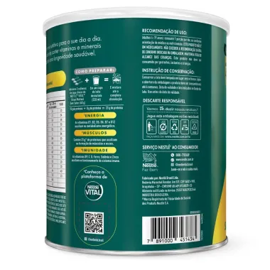 Nestle Vital Ritual Matinal Adultos 40+ Sem Sabor 720g