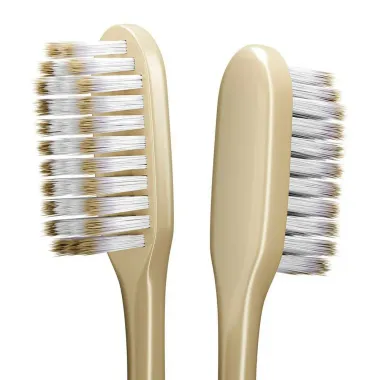 Escova Dental Colgate Slim Soft Gold Ultra com 2 Unidades